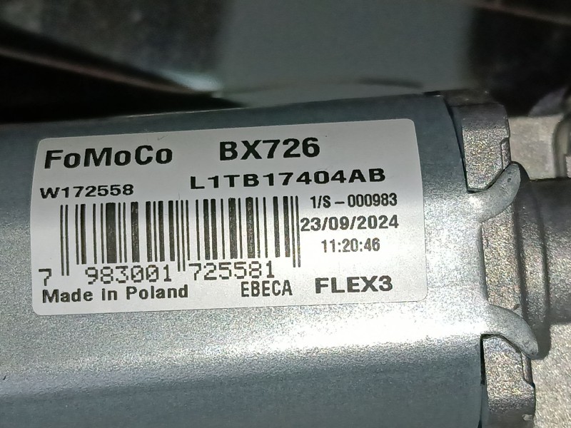 Recambio de motor limpia trasero para ford puma (j2k, cf7) 1.0 ecoboost mhev referencia OEM IAM   