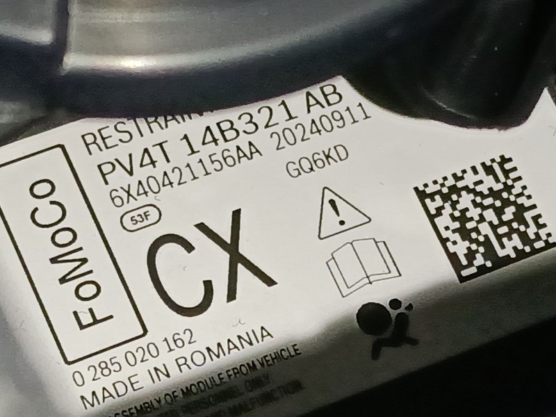 Recambio de kit airbag para ford puma (j2k, cf7) 1.0 ecoboost mhev referencia OEM IAM   