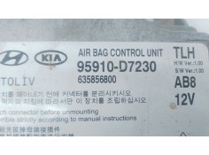 Recambio de centralita airbag para hyundai tucson (tl, tle) 2.0 crdi a las 4 ruedas referencia OEM IAM 95910D7230   2