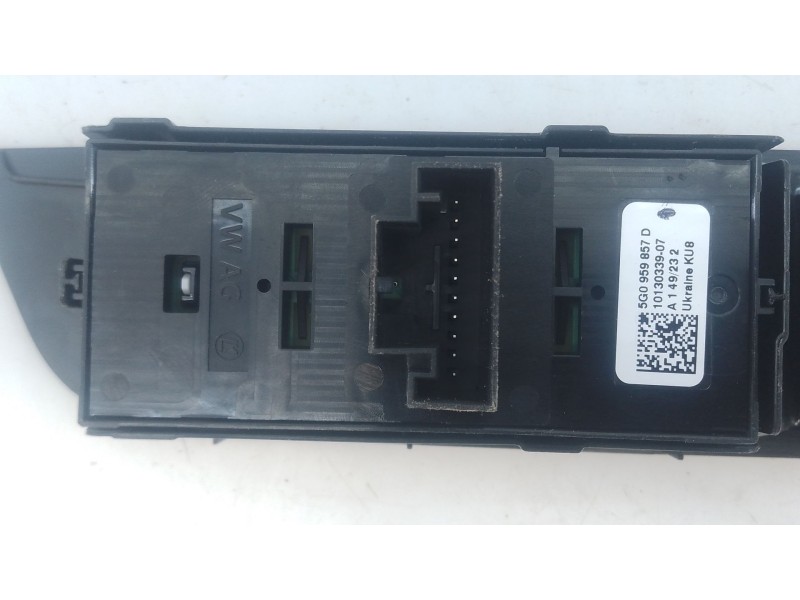 Recambio de mando elevalunas delantero izquierdo para skoda scala (nw1) 1.0 tsi referencia OEM IAM   