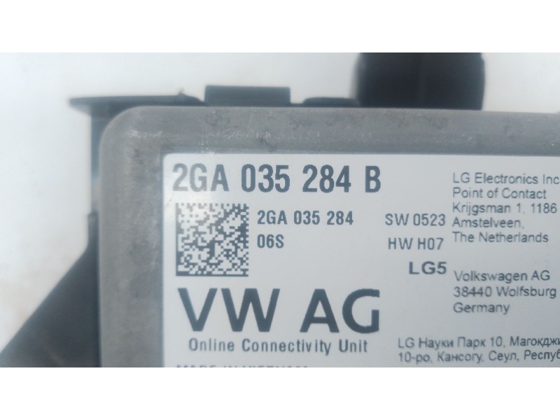 Recambio de modulo electronico para volkswagen t-cross (c11, d31) 1.0 tsi referencia OEM IAM   