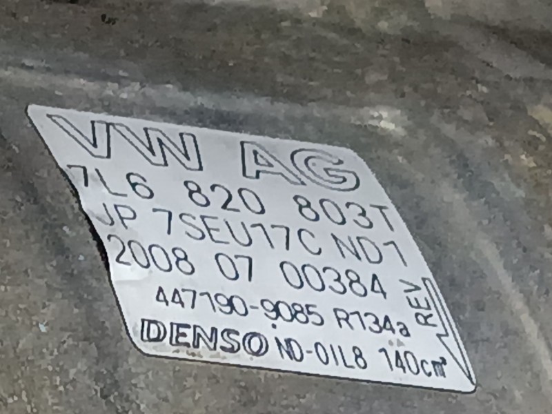 Recambio de compresor aire acondicionado para audi q7 (4lb) 3.0 tdi quattro referencia OEM IAM   