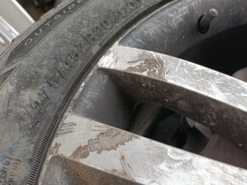 Recambio de llanta sin neumatico para audi q7 (4lb) 3.0 tdi quattro referencia OEM IAM 20 PULGADAS  