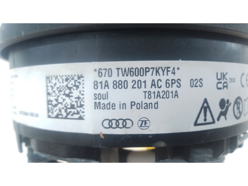 Recambio de airbag delantero izquierdo para audi q2 (gab, gag) 35 tfsi referencia OEM IAM   