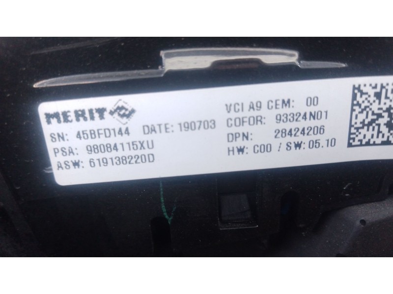 Recambio de volante para peugeot 308 ii (lb_, lp_, lw_, lh_, l3_) 1.2 thp 130 referencia OEM IAM   