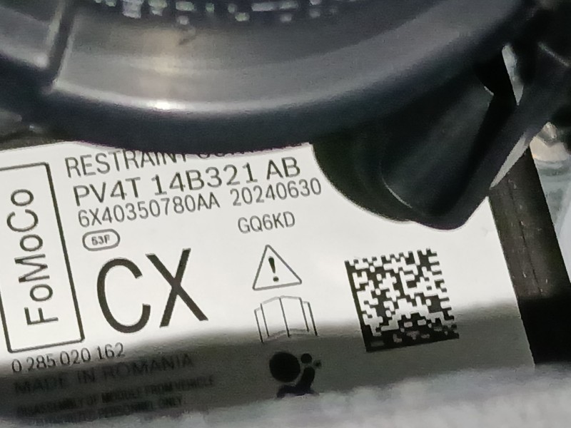 Recambio de kit airbag para ford puma (j2k, cf7) 1.0 ecoboost mhev referencia OEM IAM   