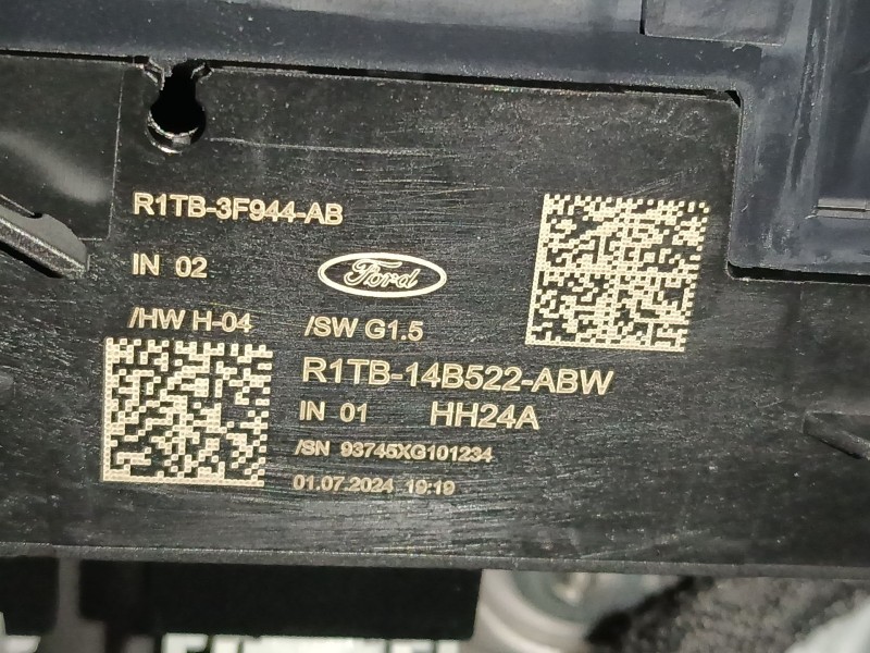 Recambio de anillo airbag para ford puma (j2k, cf7) 1.0 ecoboost mhev referencia OEM IAM R1TB-14B522-ABW R1TB-3F944-AB 