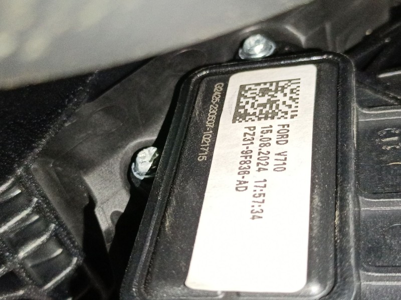 Recambio de pedal acelerador para ford transit custom v710 furgoneta (nrn) 2.0 ecoblue awd referencia OEM IAM PZ319F838AD  