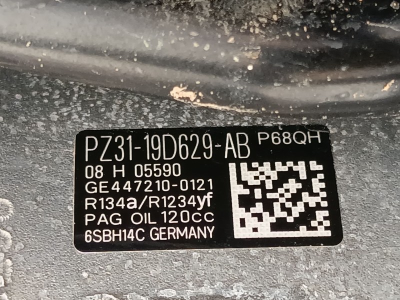Recambio de compresor aire acondicionado para ford transit custom v710 furgoneta (nrn) 2.0 ecoblue awd referencia OEM IAM PZ3119
