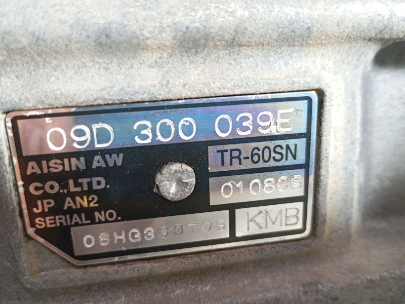 Recambio de caja cambios para audi q7 (4lb) 3.0 tdi quattro referencia OEM IAM   