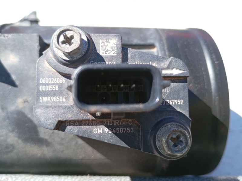 Recambio de caudalimetro para nissan x-trail iii (t32_, t32r, t32rr) 1.6 dci (t32) referencia OEM IAM 93450753 5WK98504 