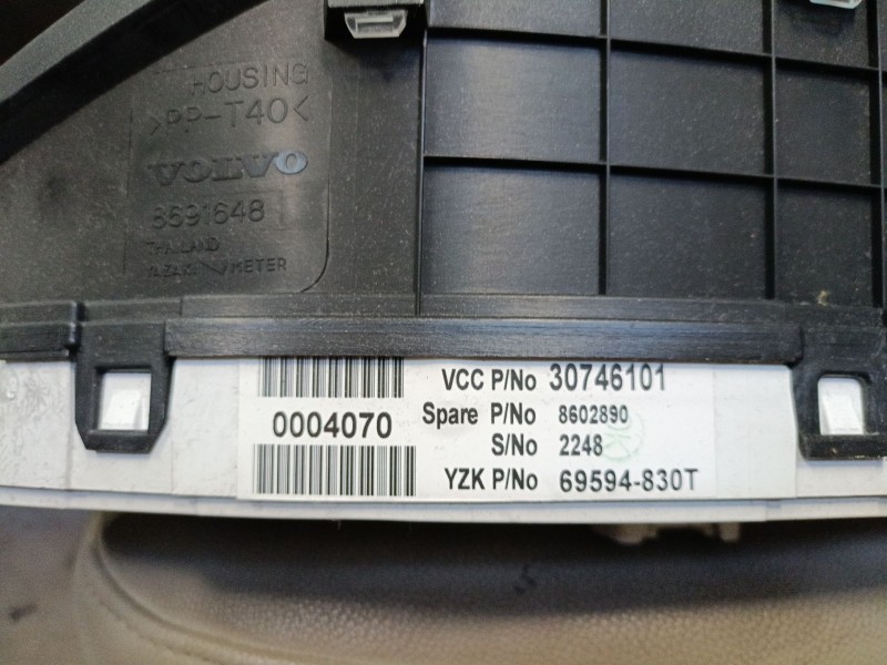Recambio de cuadro instrumentos para volvo xc90 i (275) d5 awd referencia OEM IAM 69594830T 30746101 