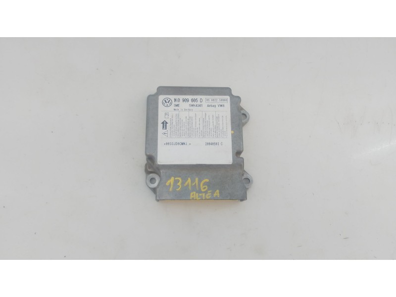 Recambio de kit airbag para seat altea (5p1) 2.0 tdi referencia OEM IAM 1K0909605D  E2-A1-13-6