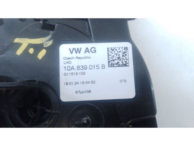 Recambio de cerradura puerta trasera izquierda para volkswagen taigo (cs1) 1.0 tsi referencia OEM IAM   