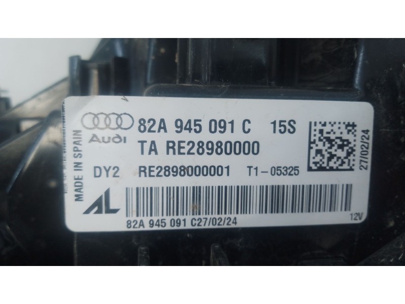 Recambio de piloto trasero izquierdo para audi a1 sportback (gba) 30 tfsi referencia OEM IAM   