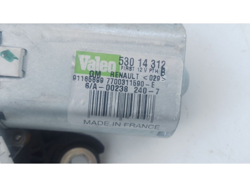Recambio de motor limpia trasero para renault trafic iii autobús (jg_) 1.6 dci 125 (jgmh) referencia OEM IAM 53014312 7700311590