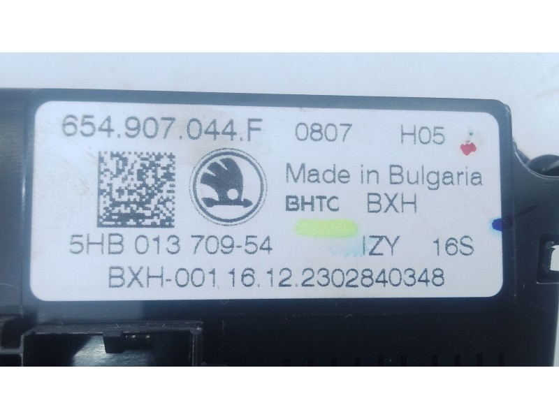 Recambio de mando climatizador para skoda kamiq (nw4) 1.0 tsi referencia OEM IAM   