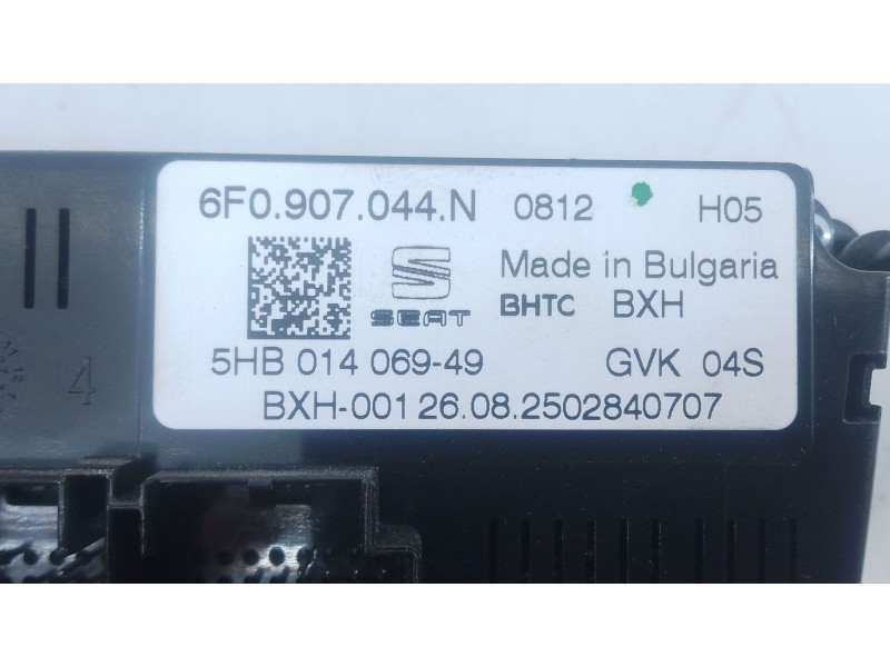 Recambio de mando climatizador para seat ibiza v (kj1, kjg) 1.0 tsi referencia OEM IAM   