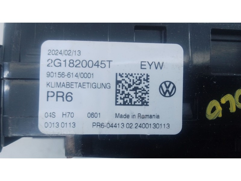 Recambio de mando calefaccion / aire acondicionado para volkswagen polo vi (aw1, bz1, ae1) 1.0 tsi referencia OEM IAM   