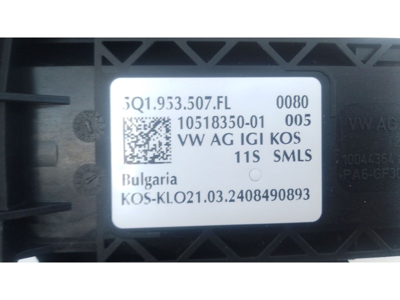 Recambio de mando intermitentes para volkswagen caddy v furgoneta/monovolumen (sba, sbh) 2.0 tdi bmt referencia OEM IAM   