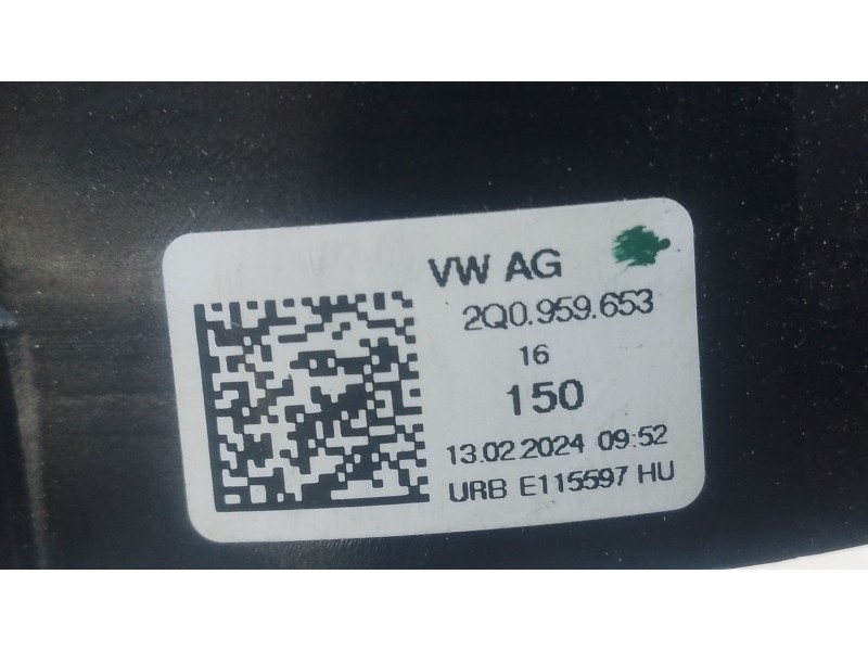 Recambio de anillo airbag para volkswagen polo vi (aw1, bz1, ae1) 1.0 tsi referencia OEM IAM 2Q0959653  