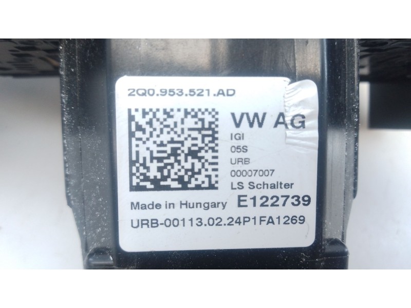 Recambio de mando intermitentes para volkswagen polo vi (aw1, bz1, ae1) 1.0 tsi referencia OEM IAM   