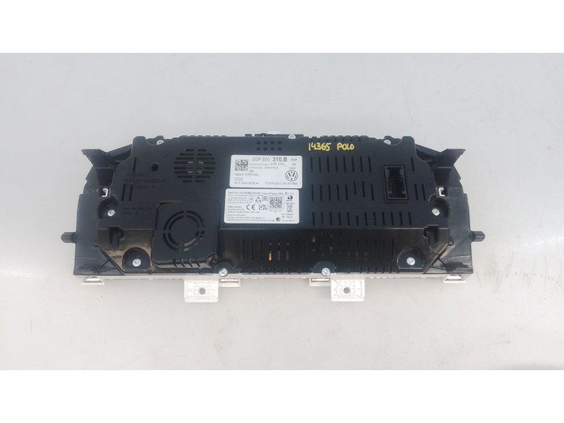 Recambio de cuadro instrumentos para volkswagen polo vi (aw1, bz1, ae1) 1.0 tsi referencia OEM IAM 2GP920310B  
