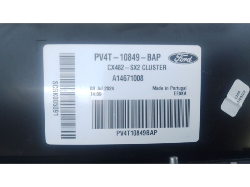 Recambio de cuadro instrumentos para ford kuga iii (dfk) 2.5 duratec plug-in-hybrid referencia OEM IAM PV4T10849BAP A14671008 