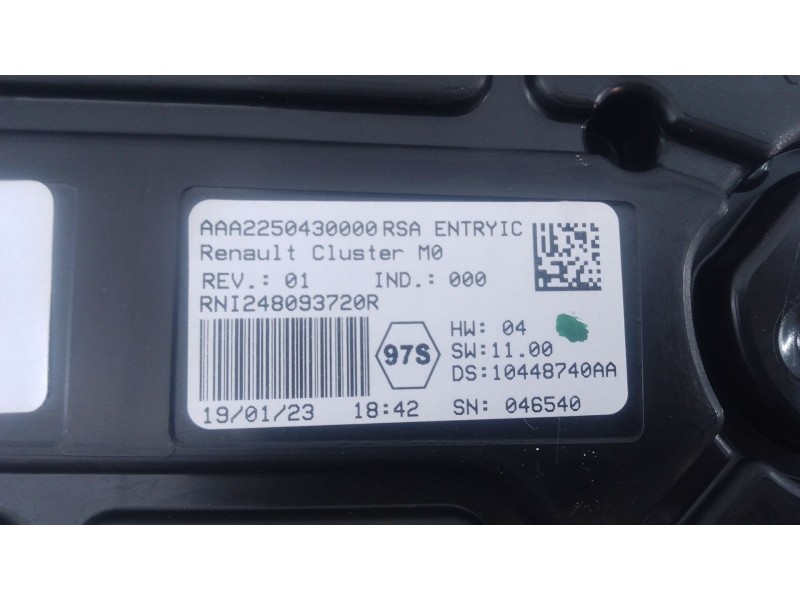 Recambio de cuadro instrumentos para dacia duster (hm_) 1.3 tce 130 (hmmf) referencia OEM IAM 248093720R  