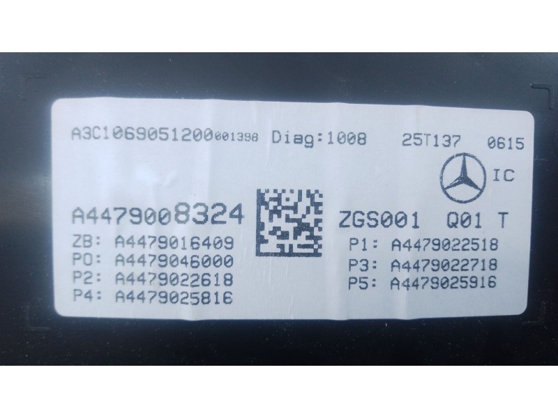 Recambio de cuadro instrumentos para mercedes-benz vito tourer (w447) 114 cdi 4-matic (447.701, 447.703, 447.705) referencia OEM