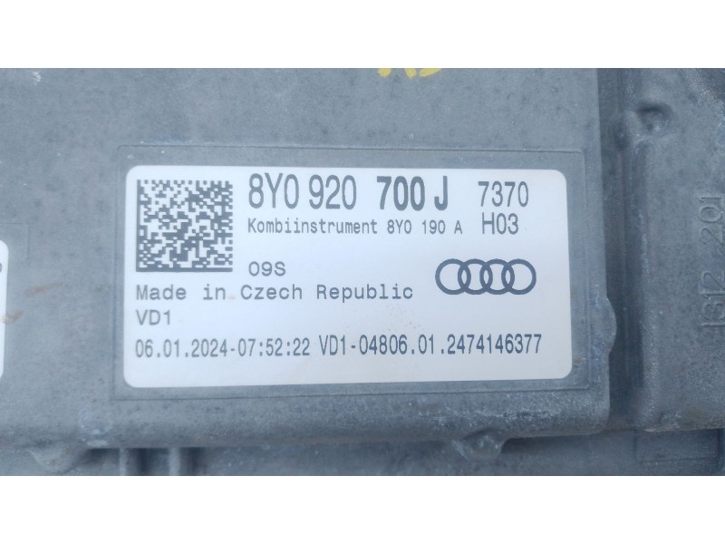Recambio de cuadro instrumentos para audi a3 sportback (8ya, 8yf) 35 tdi referencia OEM IAM   