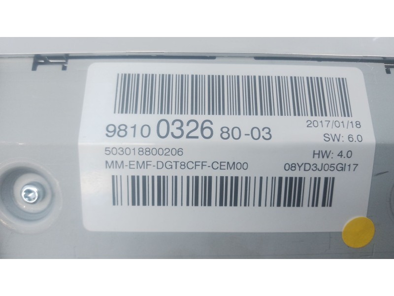 Recambio de sistema navegacion gps para opel corsa f (p2jo) 1.2 (68) referencia OEM IAM   