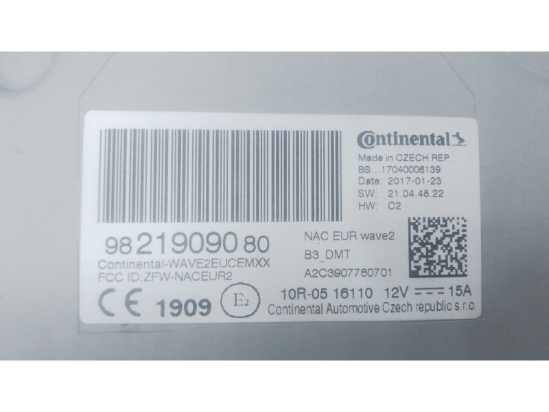 Recambio de sistema navegacion gps para opel corsa f (p2jo) 1.2 (68) referencia OEM IAM   