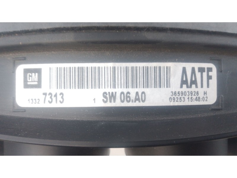 Recambio de cuadro instrumentos para opel insignia a (g09) 2.0 cdti (68) referencia OEM IAM 13327313  