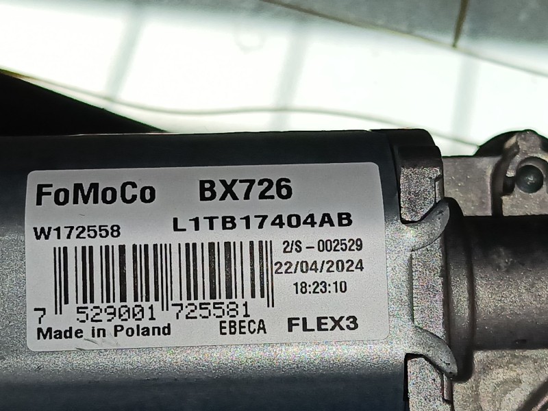 Recambio de motor limpia trasero para ford puma (j2k, cf7) 1.0 ecoboost mhev referencia OEM IAM L1TB17404AB  