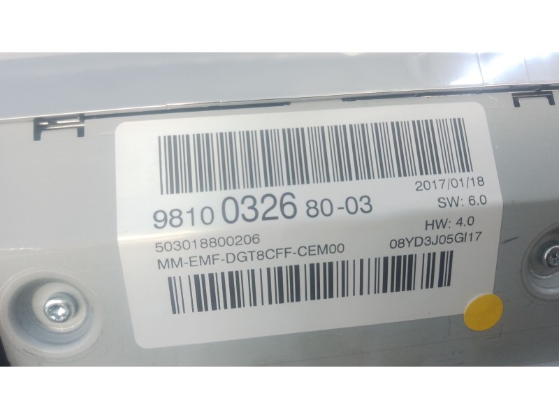 Recambio de sistema navegacion gps para peugeot 3008 ii suv (mc_, mr_, mj_, m4_) 1.6 bluehdi 120 referencia OEM IAM   