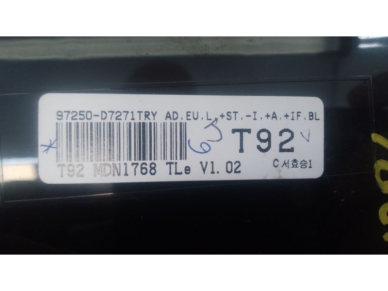 Recambio de mando climatizador para hyundai tucson (tl, tle) 2.0 crdi a las 4 ruedas referencia OEM IAM   