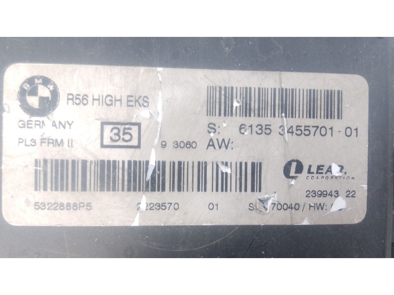 Recambio de modulo electronico para mini mini (r56) one referencia OEM IAM   