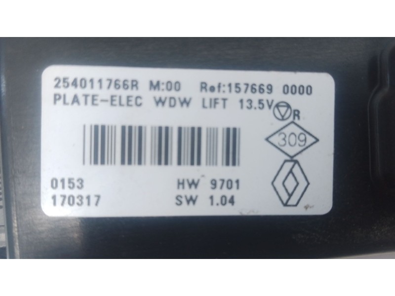 Recambio de mando elevalunas delantero izquierdo para renault kadjar (ha_, hl_) 1.5 dci 110 (hla3) referencia OEM IAM   