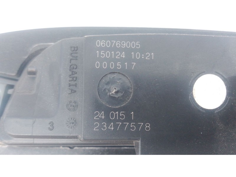Recambio de maneta exterior porton para citroën c3 aircross i (2r_, 2c_) 1.2 puretech 110 (2rhnzb, 2rhnzw, 2rhnpx, 2rhnpj) refer