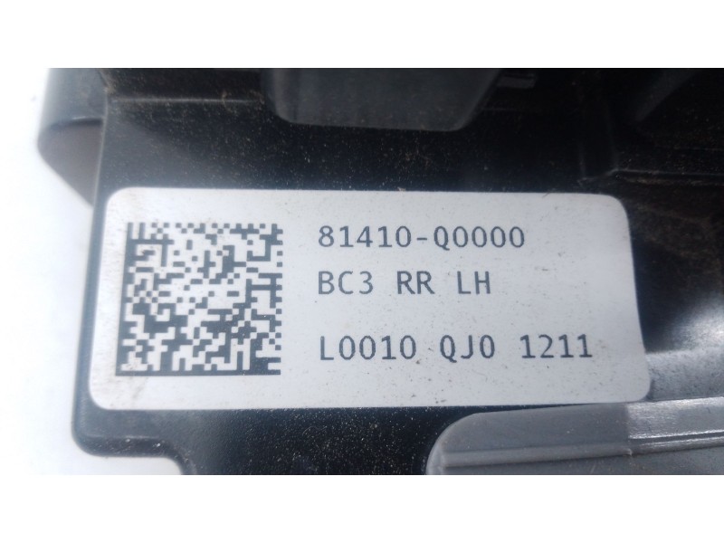 Recambio de cerradura puerta trasera izquierda para hyundai i20 iii (bc3, bi3) 1.0 t-gdi referencia OEM IAM   