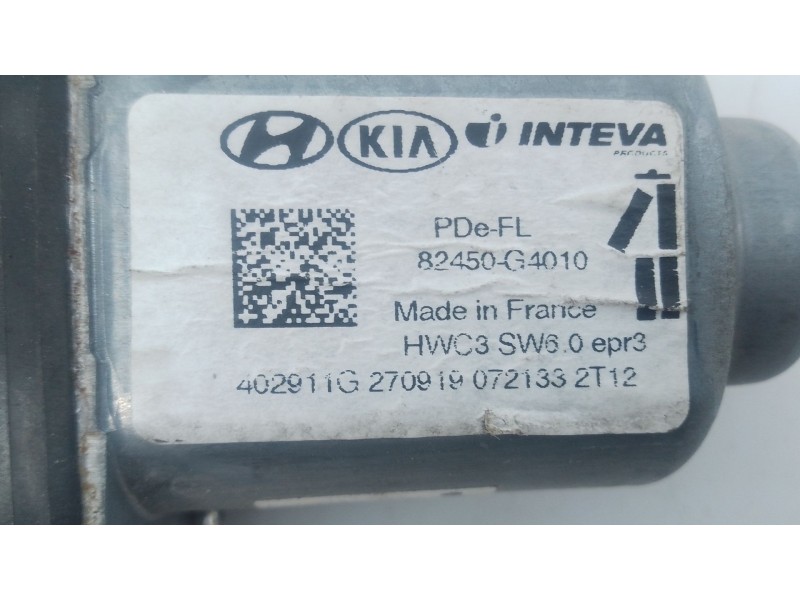 Recambio de motor elevalunas delantero izquierdo para hyundai i30 (pde, pd, pden) 1.0 t-gdi referencia OEM IAM   
