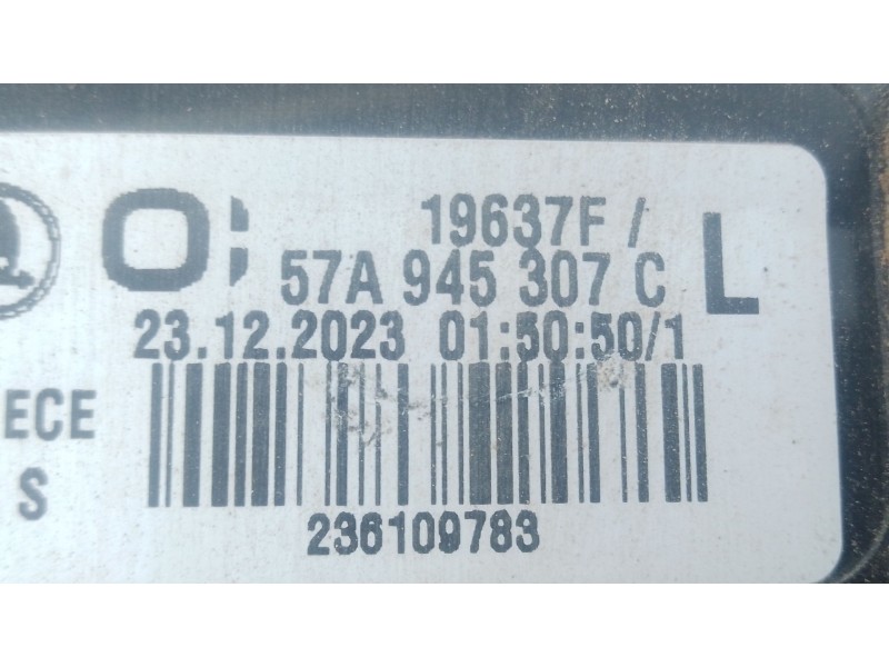 Recambio de piloto trasero izquierdo porton para skoda karoq (nu7, nd7) 1.5 tsi referencia OEM IAM   