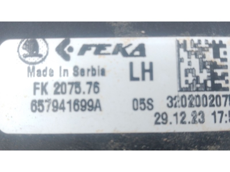 Recambio de faro antiniebla izquierdo para skoda scala (nw1) 1.0 tsi referencia OEM IAM   