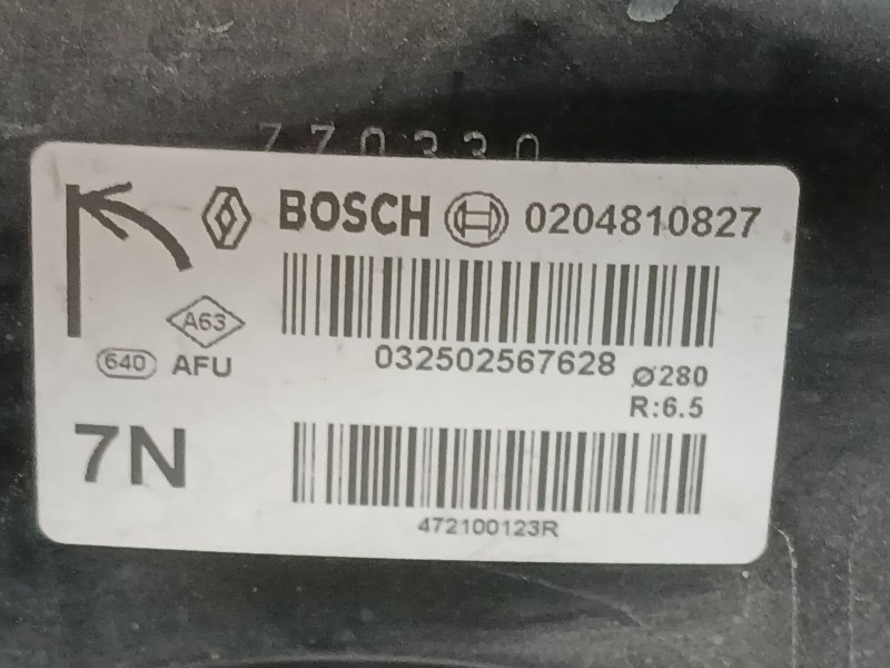 Recambio de servofreno para mercedes-benz citan furgoneta/monovolumen (w415) 109 cdi (415.601, 415.603, 415.605) referencia OEM 