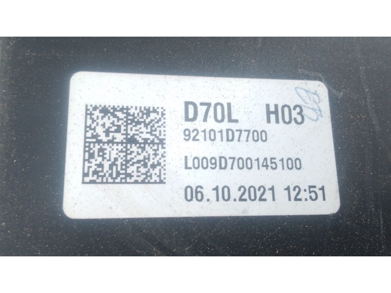 Recambio de faro izquierdo xenon para hyundai tucson (tl, tle) 1.6 crdi hybrid 48v referencia OEM IAM 92101D7700  
