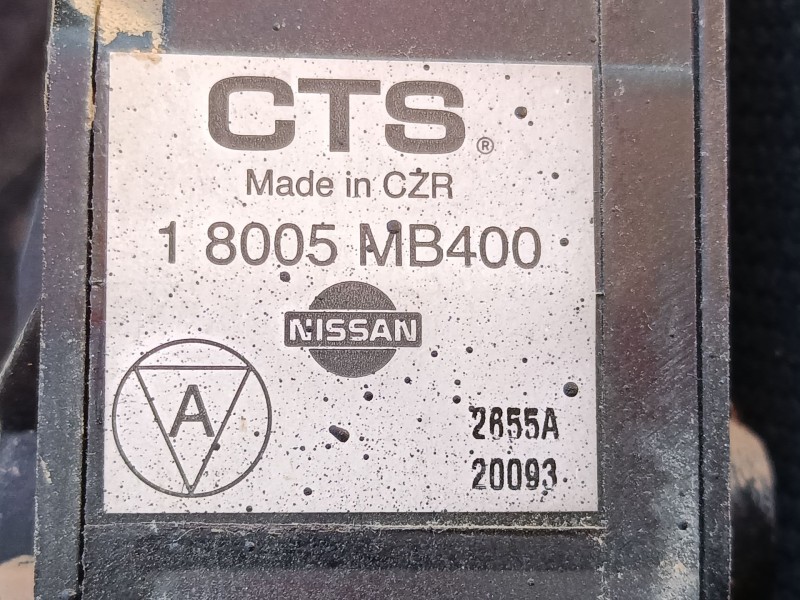 Recambio de pedal acelerador para renault trucks maxity 2.5 dci / 2.5 dxi referencia OEM IAM 18005MB400  