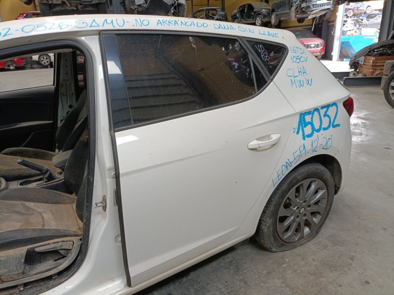 Recambio de puerta trasera izquierda para seat leon (5f1) 1.6 tdi referencia OEM IAM   