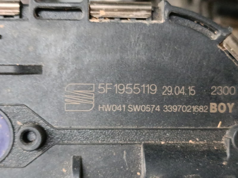 Recambio de motor limpia delantero para seat leon (5f1) 1.6 tdi referencia OEM IAM   