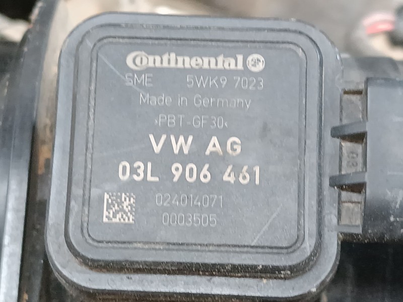 Recambio de caudalimetro para volkswagen caddy iii furgoneta/monovolumen (2ka, 2kh, 2ca, 2ch) 1.6 tdi referencia OEM IAM   